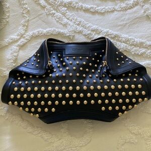 Alexander McQueen Large De Manta clutch